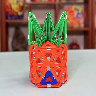 kupować Zgromadzenie płytek magnetycznych z uniwersalnymi kształtami dla zwierząt i roślin Ananas House online manufacture