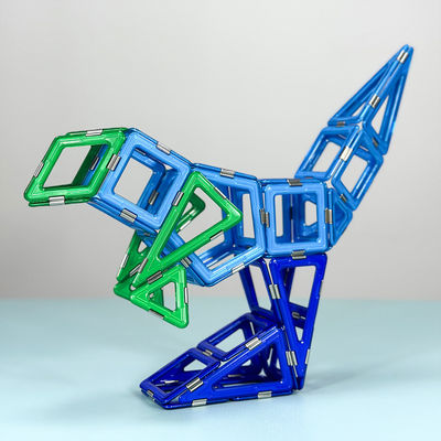 kupować Popularne Edukacyjne Magnetyczne cegły Zabawki Velociraptor Magnetyczne bloki 3D Struktura online manufacture