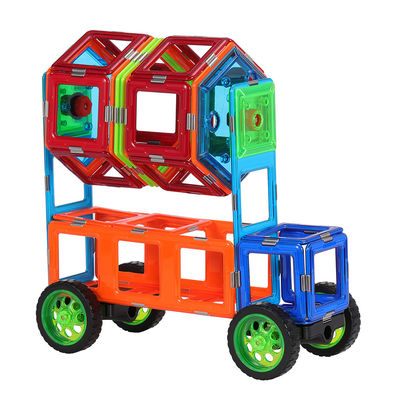 kupować Edukacyjny Magnetyczne bloky paliwo ciężarówka z czołgami, Magnetyczne płytki ciężarówka 3D konstrukcja online manufacture