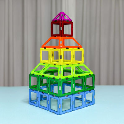 kupować Dzieci prezenty Magnetyczne zabawki budowlane Rainbow Castle Bloki budowlane zestawy online manufacture