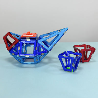 kupować Wieloedukacyjne magnesowe bloki budowlane płytki konstrukcja geometryczna zabawki DIY online manufacture