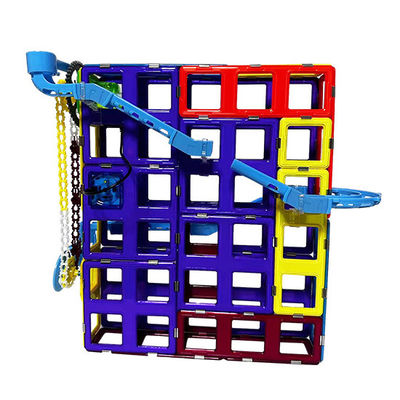 kupować Kreatywne płytki magnetyczne tor dla samochodów wyścigowych, magneto-blokowe zabawki 3D Budowa online manufacture