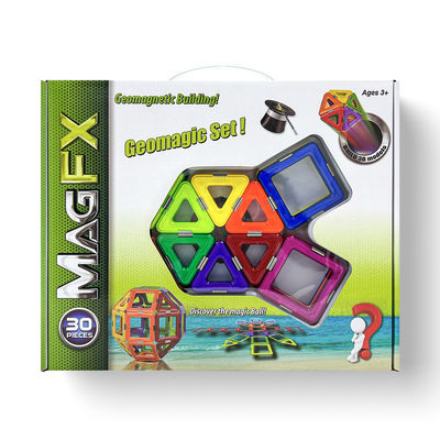 3D Magnetyczne bloky budowlane zestaw Archimedesa kulki kształty Puzzle dekompresji zabawkę