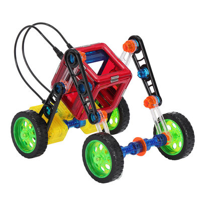 Sprzedawca hurtowy Magnetyczne bloky budowlane Samochód Pathfinder zestaw 3D Creative OEM