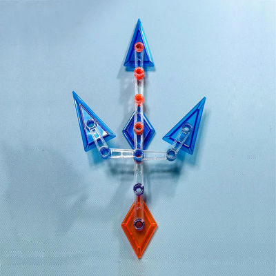 OEM Trident Magnetic Toy Budownicze Bloki Zabawki dla dzieci Zgromadzenie DIY Zabawne