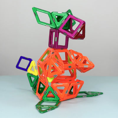 3D Kreatywne Dzieci Zabawki Kangur Bloki Magnetyczne Zwierzęta Jasno kolorowe