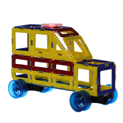 Silne magnesy Magnetyczne bloky konstrukcyjne Ambulans Zabawki edukacyjne Certyfikat CE