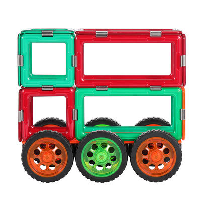 Dzieci Płytki magnetyczne Pojazdy podwójne Pojazdy turystyczne Autobusy Magnetyczne bloky budowlane