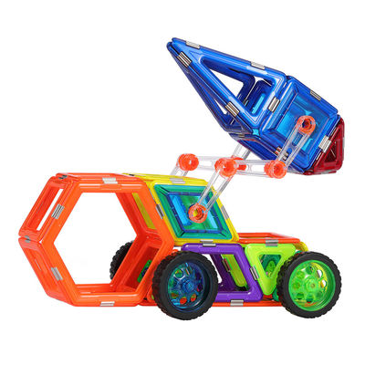3D Creative Missile Vehicle Magnetyczne bloki budowlane Zabawki samochodowe Gładka powierzchnia