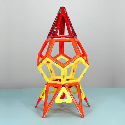 Mecha rakietowo-rakietowiec 3d Magnetyczny blok budowlany zestaw magnetycznych płytek geometrycznych