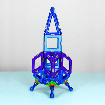 Magnetyczna płytka Budowniczy blok Puzzle Toy For Future Technology Mecha Mała rakieta