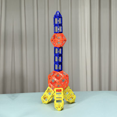 Stem Przedszkolny Pearl Tower Magnetyczna zabawka Bloki budowlane Budownictwo Płytki magnetyczne